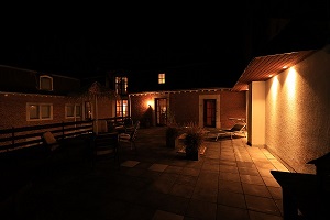 Terrasse de nuit à la Caravelle Terrasse de nuit à la Caravelle